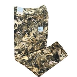 FLX Women's Ascent Athletic Leggings - Marble Print - XL - NWT